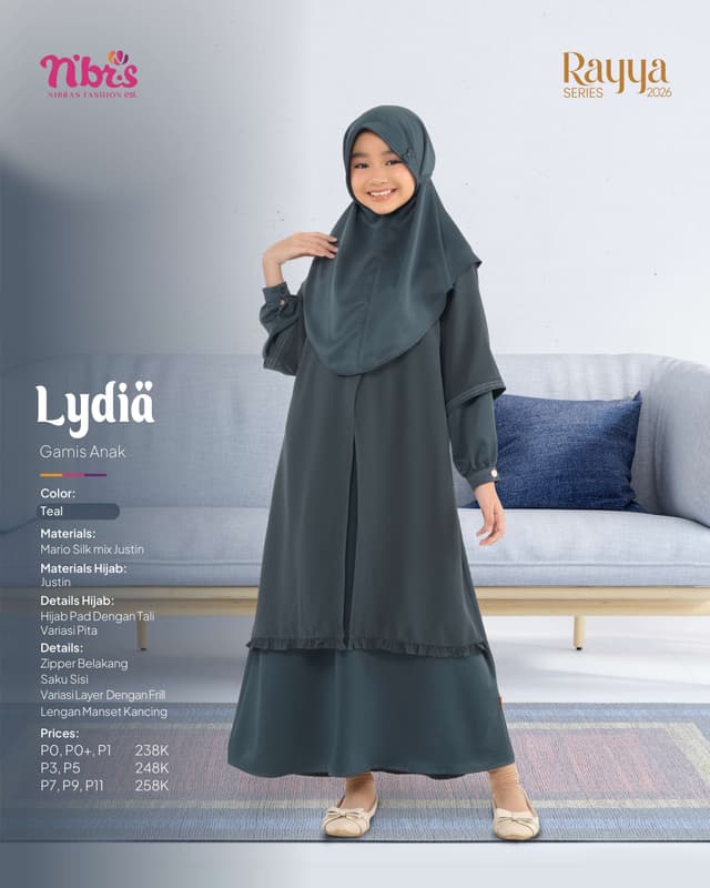 NIBRAS LYDIA GAMIS ANAK